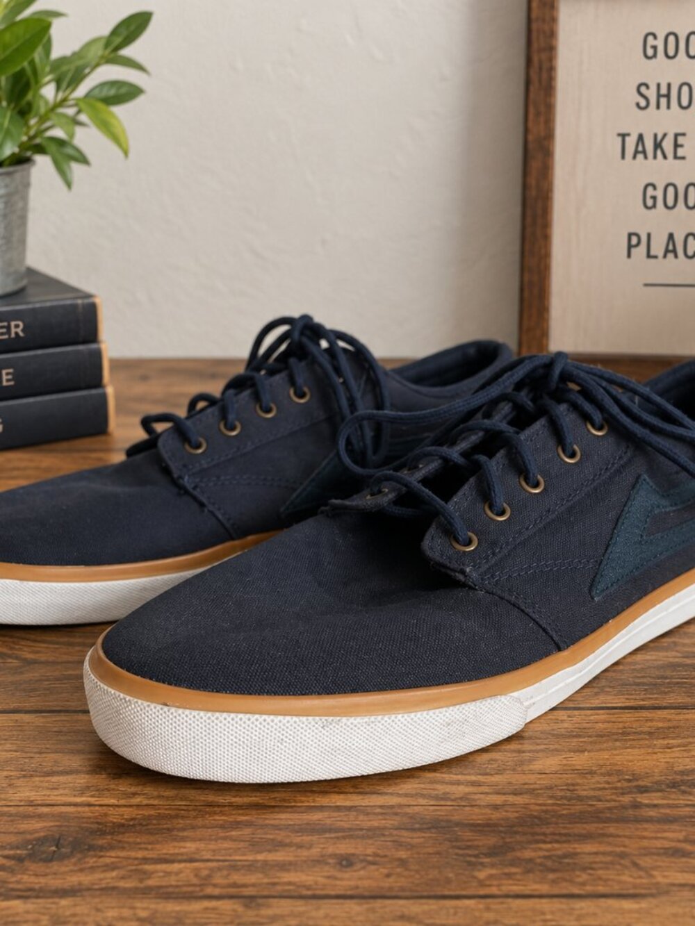 Lakai Limited Griffin Skate Shoes Navy Men’s Size 12